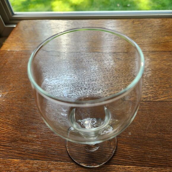 Vintage 16oz Hollow Stem Beer Glasses Mid Century Barware Set Of 2 - Picture 8 of 8